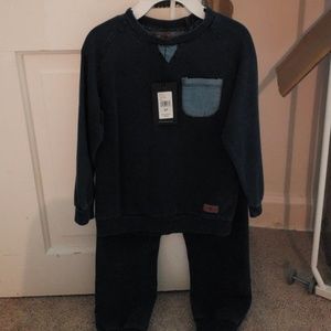 NWT 2 piece boy sweatsuit